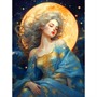 Набор для творчества Алмазная мозаика 30х40см Небесная Богиня НД-6335 - фото 47064554