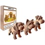 Конструктор Картонный 3D QBRIX Ещё три щенка 20077 - фото 47064720