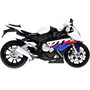 Модель 68001A BMW s1000rr МОТОЦИКЛ, 17 см, вращающийся руль, подвеска Технопарк - фото 47065374