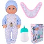Пупс Yala Baby MK2330A-H2 с аксесс. в кор. - фото 47065578