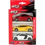 Модель 1:43 Набор Lambo Gallardo, Porsche 911 и Audi R8 Coupe, 3 шт. 44000-3SG(B) - фото 47065761