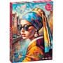 Пазл 1000 Девушка с жемчужиной Cherry PazzI CH30844 - фото 47066121