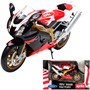 Модель 1:10 Мотоцикл Aprilia RSV 1000 R Factory, красный 62808F-W - фото 47066444