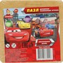 Деревянный Пазл с рамкой 15*15 см большие детали Тачки Буратино CARS-02 - фото 47068716