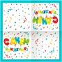 Салфетки СДР Шарики 33смх33см 12шт 6078898 - фото 47068900