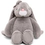 Зайка Молли 28см сидя серый ЗМ/28/78-1 - фото 47069528