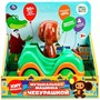 Игрушка на батарейках Машинка с фигуркой Чебурашки СОЮЗМУЛЬТФИЛЬМ Умка HT1430-R - фото 47069793