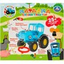 Каталка СИНИЙ ТРАКТОР 25 песен,загадок,звуков HT848-R5-B01 - фото 47069890