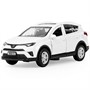 Модель RAV4-WH-WOD TOYOTA RAV4 длина 12 см двери, багажн, инерц. белый Технопарк в кор. - фото 47070330