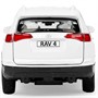 Модель RAV4-WH-WOD TOYOTA RAV4 длина 12 см двери, багажн, инерц. белый Технопарк в кор. - фото 47070332