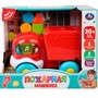 Логическая игрушка ПОЖАРНАЯ машина-сортер 20+ песен, стихов и звуков HT1331-R - фото 47070373
