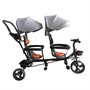 Велосипед трехколесный Dvizhok серый  FG240528298L-1 колеса ЭВА  10"/8" - фото 47070869