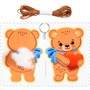 Набор для творчества Брелок своими руками Мишка 05614 - фото 47071127