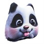 Подушка декоративная мордочка Панда 30 см МТГ01107 Levatoys в пак. - фото 47071205