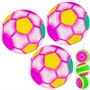 Мяч 8 см, 25 гр, микс 3 шт. 141V-708 - фото 47071272