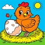 Набор для творчества Роспись по холсту с красками 15х15 см. Курочка Ряба ХК-0430 - фото 47071542