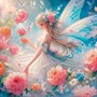 Набор для творчества Алмазная мозаика 30х30 см Фея в саду НД-5359 - фото 47071552