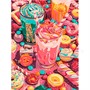 Набор Для Творчества Картина по номерам на подрамнике 30*40 см Мир сладостей Рх-192 Lori. - фото 47072297