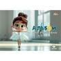 Альбом для рисования 8 л. Малышка-балерина С0217-67 - фото 47072304