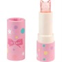 Парфюмированный стик в виде головы кошечки бесспиртовой розовый Баббл гам Т23283 - фото 47072587