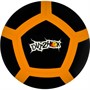 Мяч Футбол №5 Dvizhok 380 гр. 141V-724-5 черный с оранжевым - фото 47072757