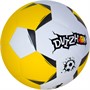 Мяч Футбол №5 Dvizhok 320 гр. 141V-721-4 2слоя желто-белый - фото 47072767