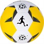 Мяч Футбол №5 Dvizhok 320 гр. 141V-721-4 2слоя желто-белый - фото 47072768