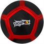 Мяч Футбол №5 Dvizhok 380 гр. 141V-724-2 черный с красным - фото 47072881