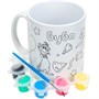 Набор для творчества Кружка для росписи БУБА МУЛЬТИ АРТ 100MUG-BU - фото 47073381