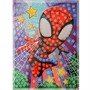 Набор для творчества Аппликация мягкая мозаика из эва 17*23 см Человек паук в пак спайди МУЛЬТИ АРТ EVAPACK-17X23-123226 - фото 47074013