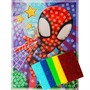 Набор для творчества Аппликация мягкая мозаика из эва 17*23 см Человек паук в пак спайди МУЛЬТИ АРТ EVAPACK-17X23-123226 - фото 47074014