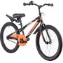 Велосипед двухколесный 20" NOVATRACK JUSTER чёрный,тормоз ножной, защита  А-тип, пластиковые крылья 205JUSTER.BK23 - фото 47074634