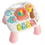 Развивающий центр Levatoys MK368-24B Чудо-столик Часы розовый в кор. - фото 47075239