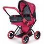 Коляска для куклы 8446-0325 Трансформер BUGGY BOOM красный Amidea - фото 47081589