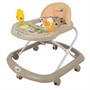 Ходунки Солнышко 7 колес музыкальные игрушки бежевый 801В - фото 47082275
