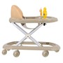 Ходунки Солнышко 7 колес музыкальные игрушки бежевый 801В - фото 47082276