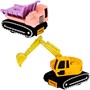 Набор машин Young Racer 792-4YS Спецтехника металл МИКС в пак. - фото 47083116