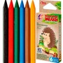 Карандаши восковые 6 цв. Zoo 12С864-08 /ЛУЧ/ - фото 47083591