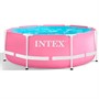 Бассейн каркасный METAL FRAME POOL розовый от 6 лет 28290 - фото 47083930