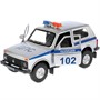 Модель LADA4X4-P-SL LADA 4х4 Полиция Технопарк  в коробке - фото 47084521