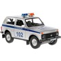 Модель LADA4X4-P-SL LADA 4х4 Полиция Технопарк  в коробке - фото 47084523