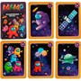 Игра Умка Мемо.Карточная игра.50 карточек.Космический экипаж. 5 в 1 4680107999511 /50/ - фото 47084619