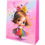 Пакет 26х32х10см Девочка 141V-605 - фото 47084727