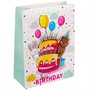 Пакет 18х8,5х24см Happy birthday 141V-587 - фото 47084737