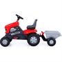 Каталка трактор с педалями+прицеп Turbo 52681 П-Е /1/ - фото 47085360