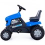 Каталка трактор с педалями Turbo синяя 84620 П-Е /1/ - фото 47086192