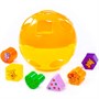 Логическая игрушка  "Оранжевая корова" "Шар" в сеточке 93103 П-Е /16/ - фото 47086289