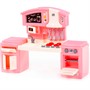 Мини-кухня Малютка розовая №2 43273 П-Е /5/ - фото 47086389