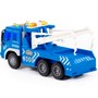 Автомобиль эвакуатор Сити инерц. свет, звук синий в коробке 86525 П-Е /8/ - фото 47086854