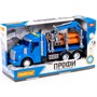 Автомобиль Профи лесовоз со светом и звуком синий в коробке 96173 П-Е /8/ - фото 47086975